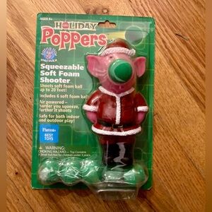 Holiday Poppers Squeezable Soft Foam Shooter